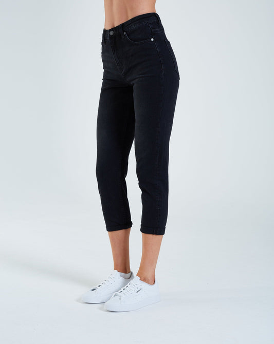 Gretta Mom Fit Black