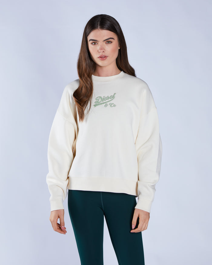 Adley Sweatshirt Ivory Petal