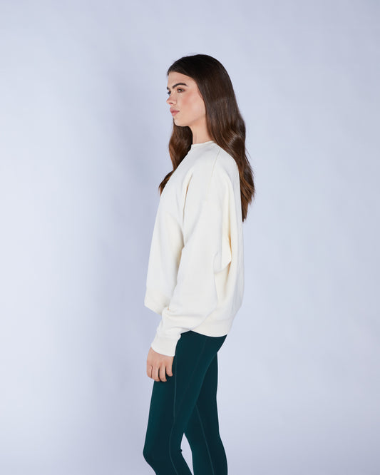 Adley Sweatshirt Ivory Petal