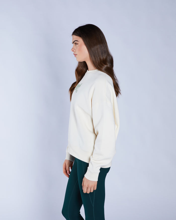 Adley Sweatshirt Ivory Petal