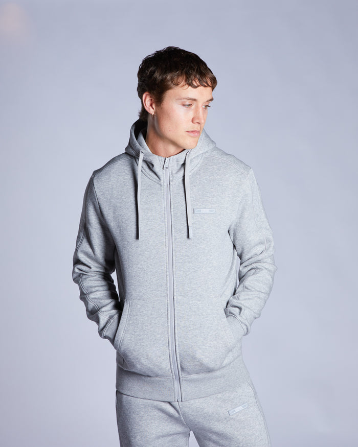 Adrian Zipper Dragon Grey Marl