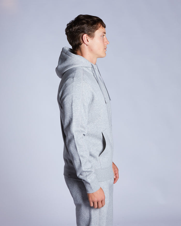 Adrian Zipper Dragon Grey Marl