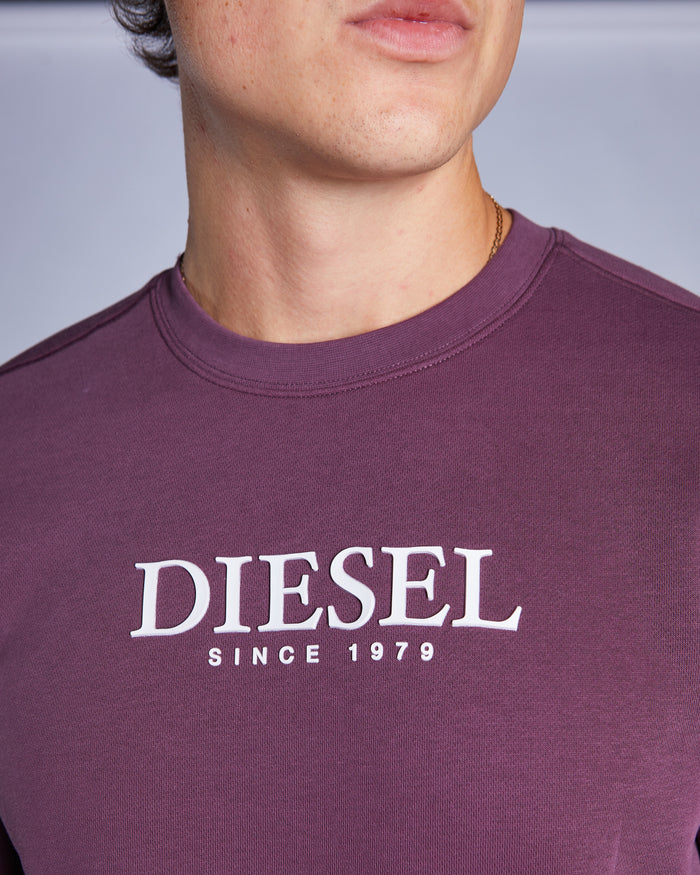 Alec Sweatshirt Damson Plum