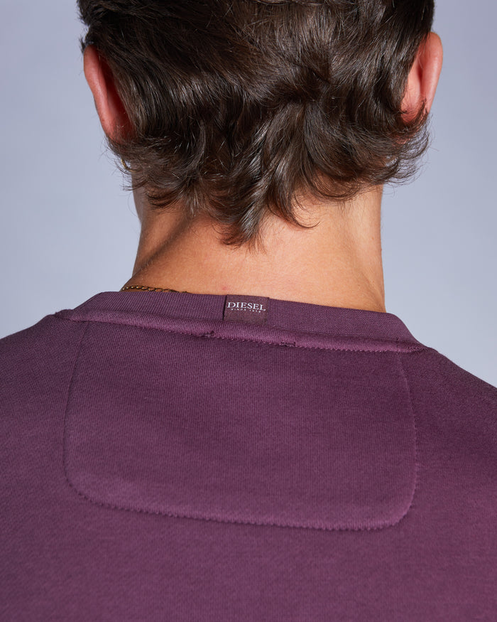 Alec Sweatshirt Damson Plum