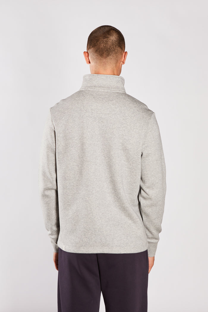 Allen Half Zip Dragon Grey Marl