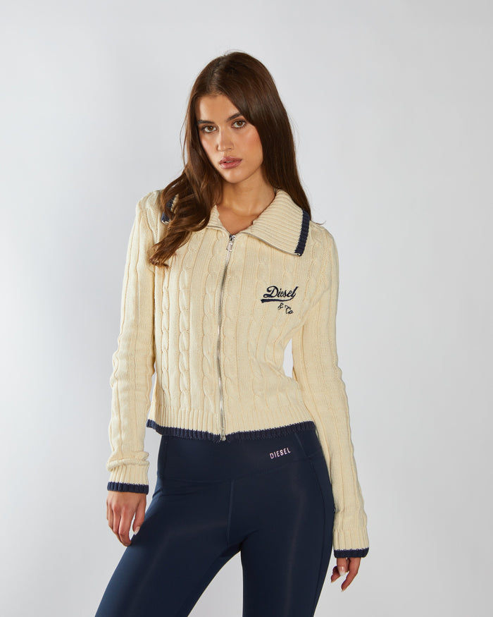 Althea Knit Ivory Petal