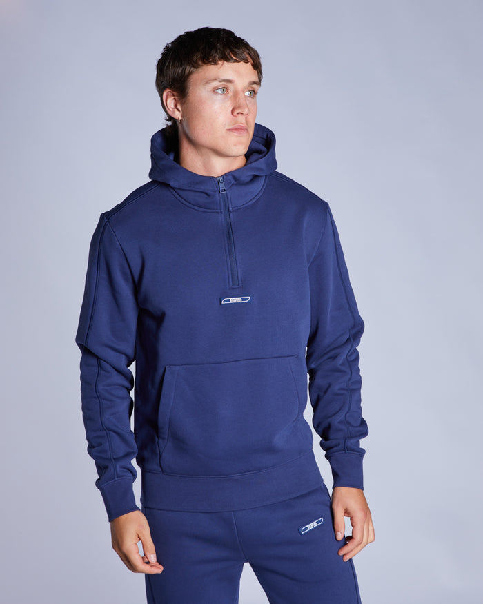 Alvin Half Zip Blueberry