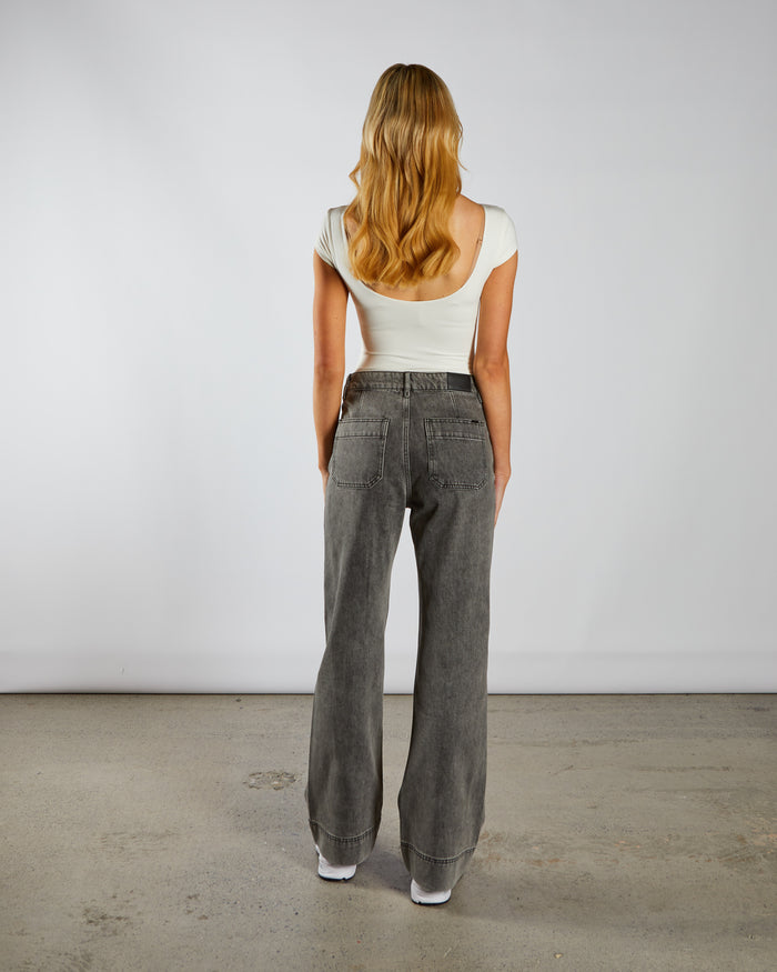 Paris Wide Leg Grey