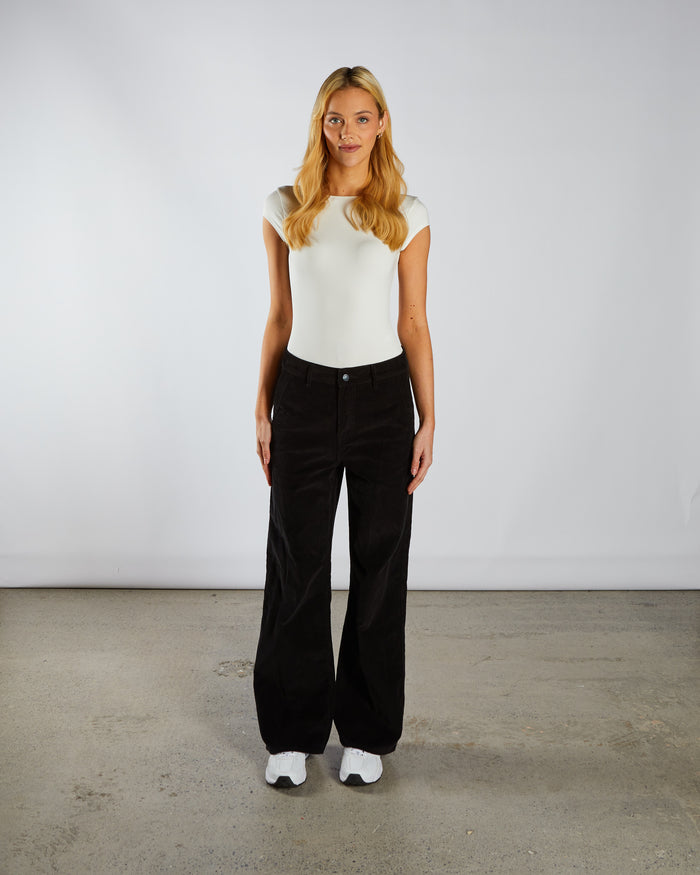 Paris Wide Black Cord