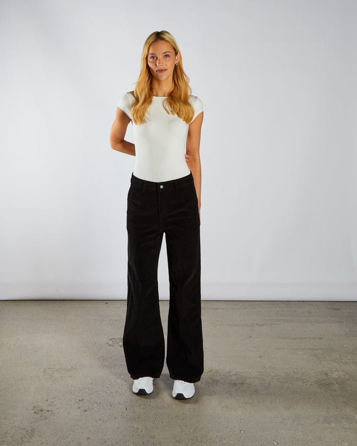 Paris Wide Black Cord