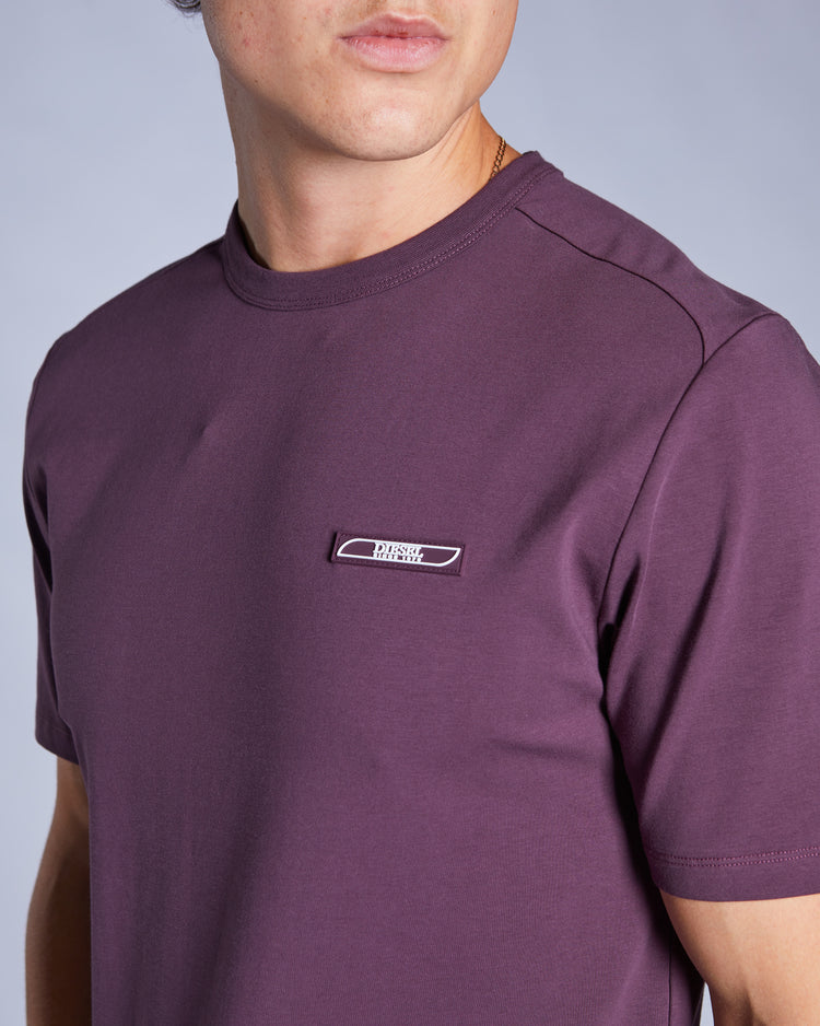 Amos Tee Damson Plum