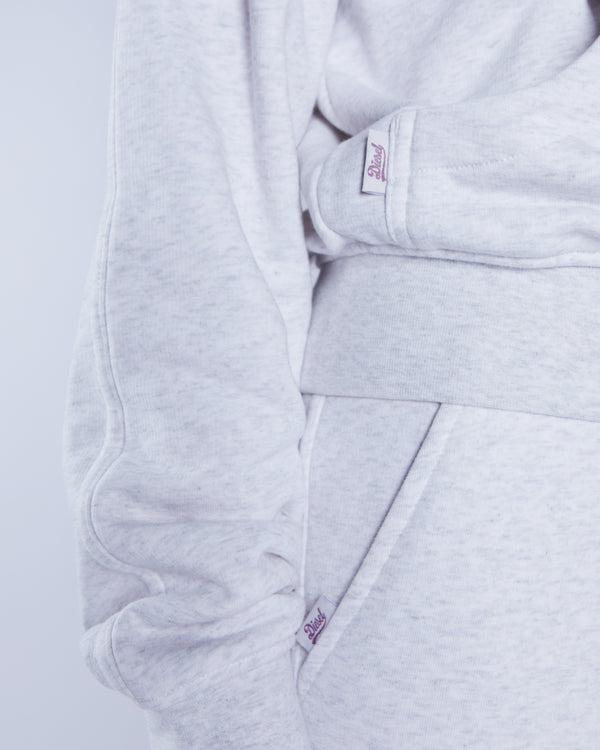 Annie Half Zip Grey Marl