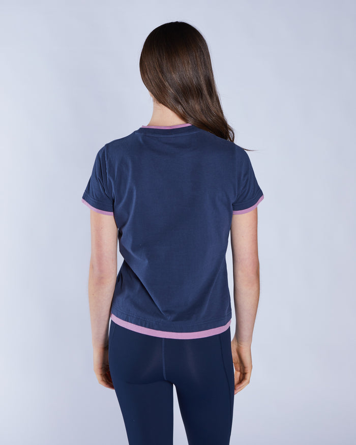 Arlette Tee Navy Blossom