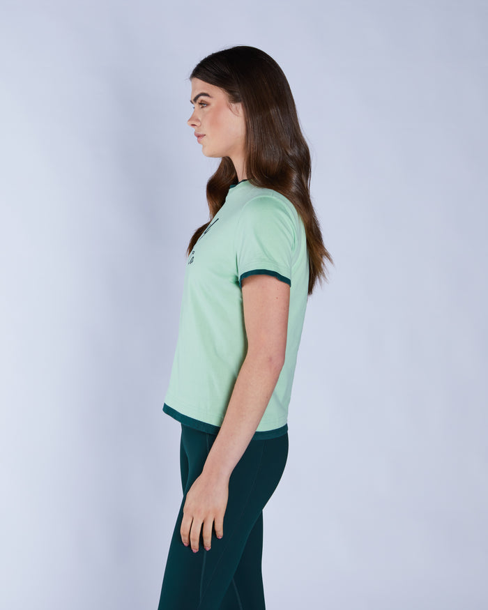 Arlette Tee Quiet Green