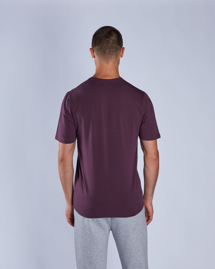 Aron Tee Damson Plum