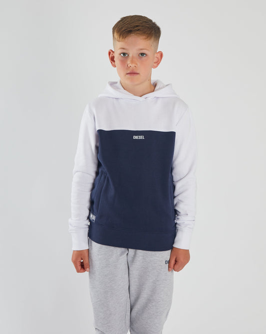 Adi Hood White / Navy