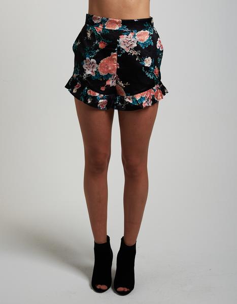 Harrietta Short Floral Print