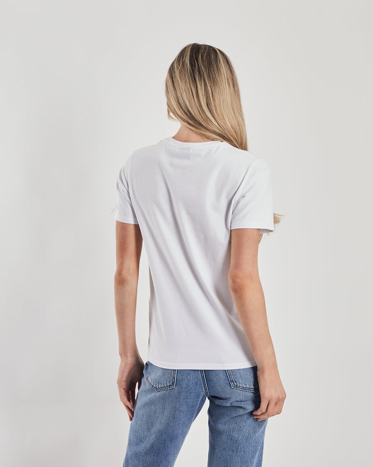Aliina T-Shirt Dove White