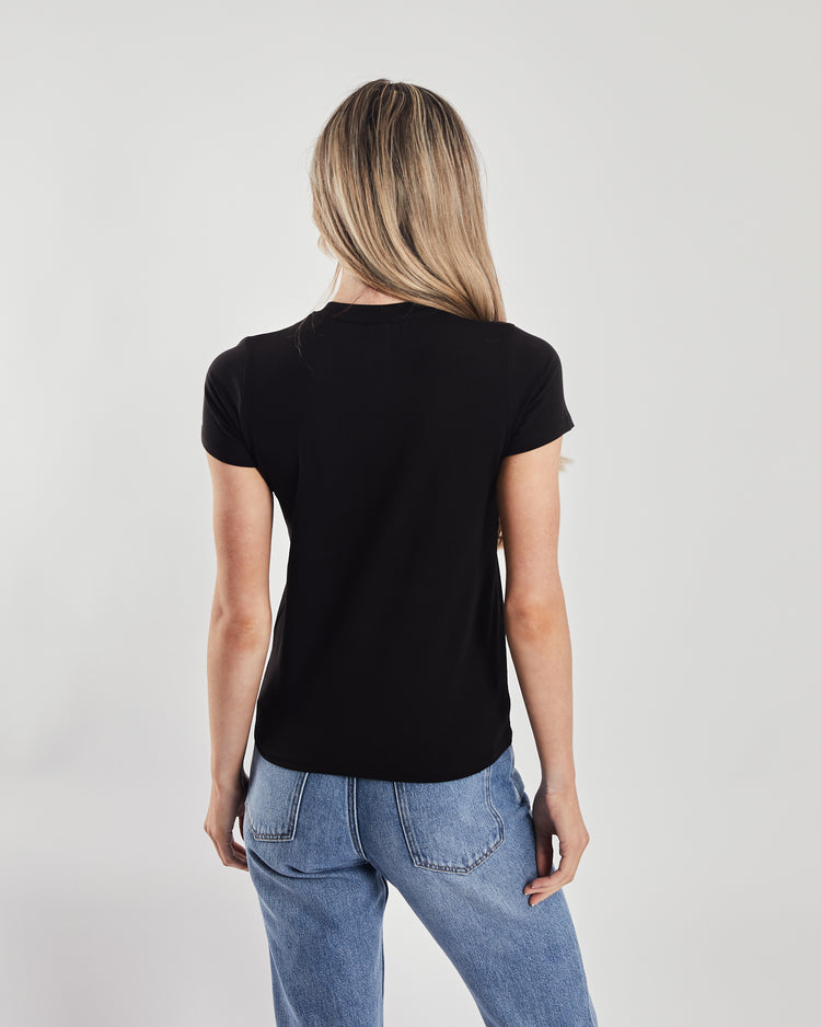 Anneli T-Shirt Black