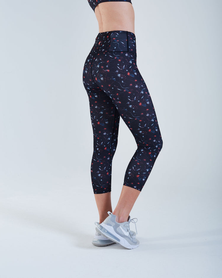 Daze Active Pant Floral