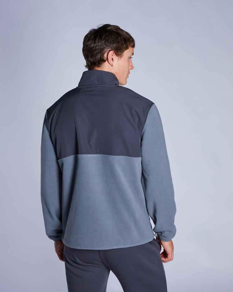 Baca Half Zip Stormy Cloud