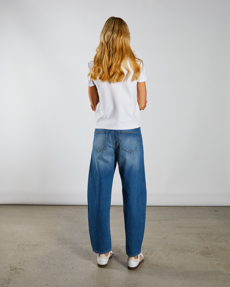 Yvette Barrel Fit Blue