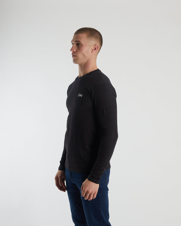 Basic Nilo  L/S Tee Black