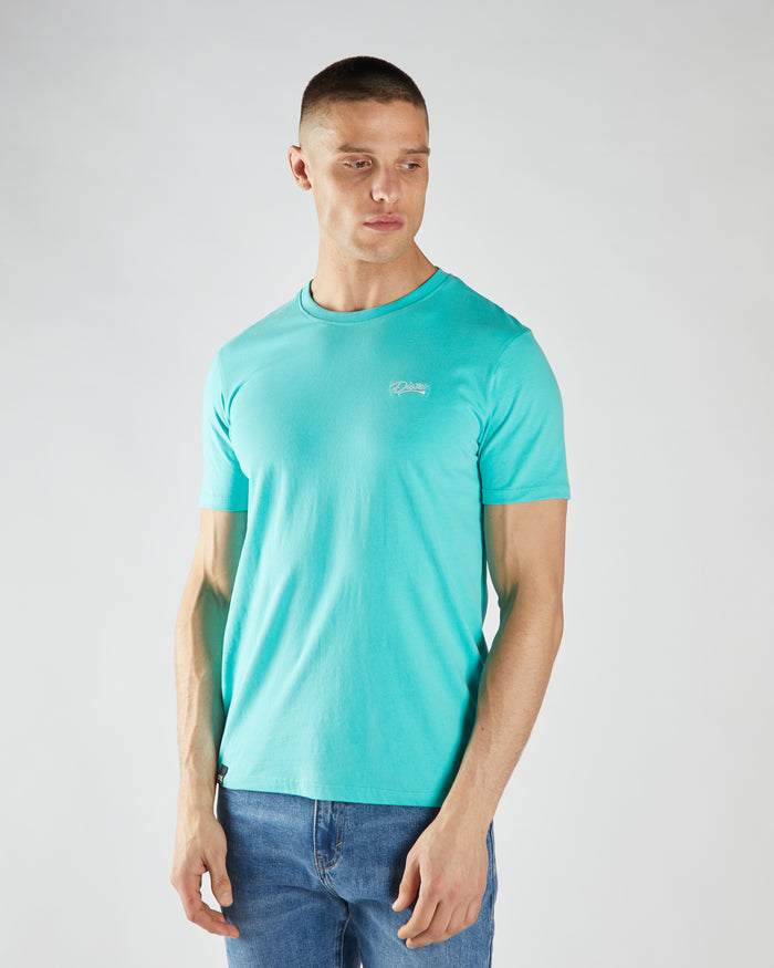 Basic Sky O Neck Sea Glass