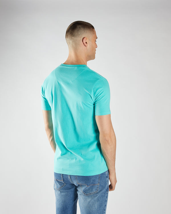 Basic Sky O Neck Sea Glass