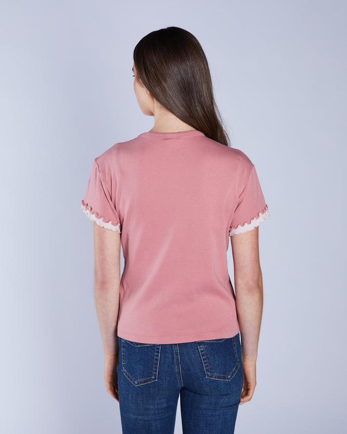 Bay Tee Blushed Rouje