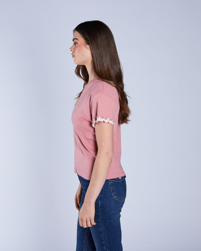 Bay Tee Blushed Rouje