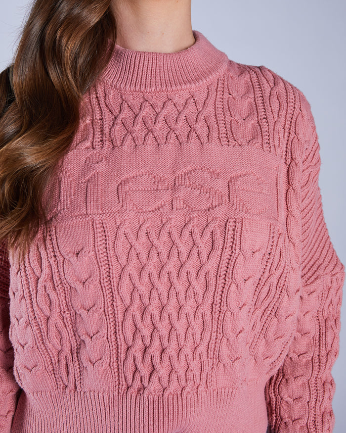 Bell Knit Blushed Rouje