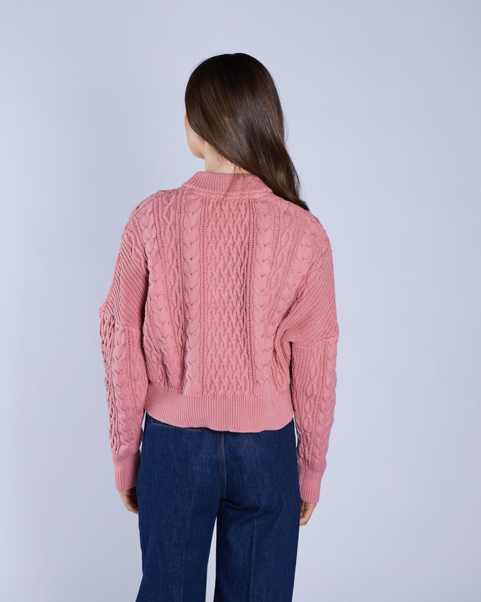 Bell Knit Blushed Rouje