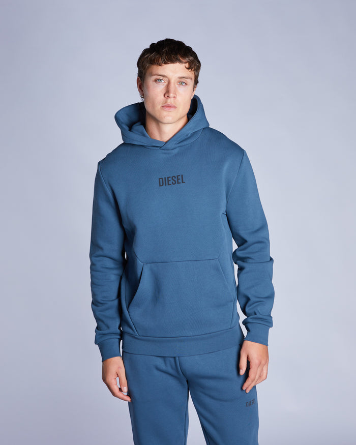 Besian Hoodie Steel Blue