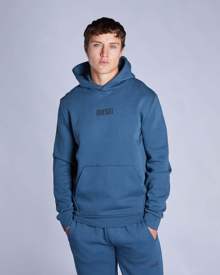 Besian Hoodie Steel Blue