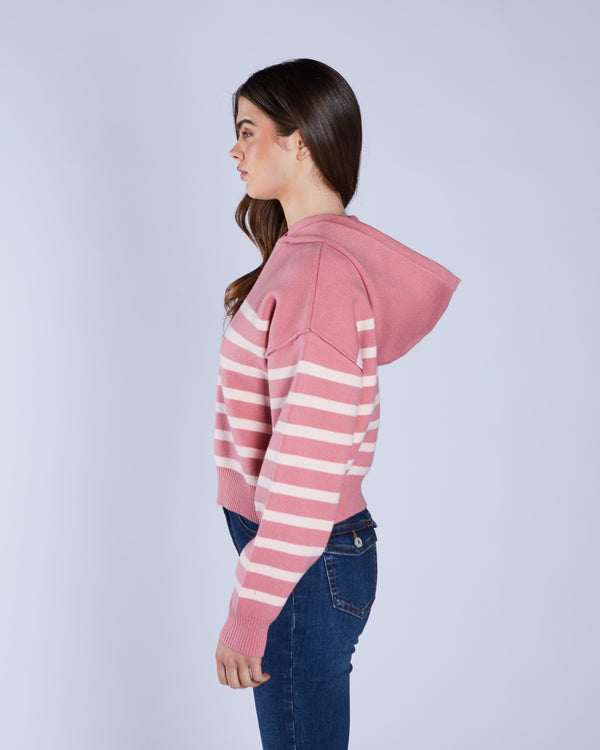 Bibi Knit Blused Rouje