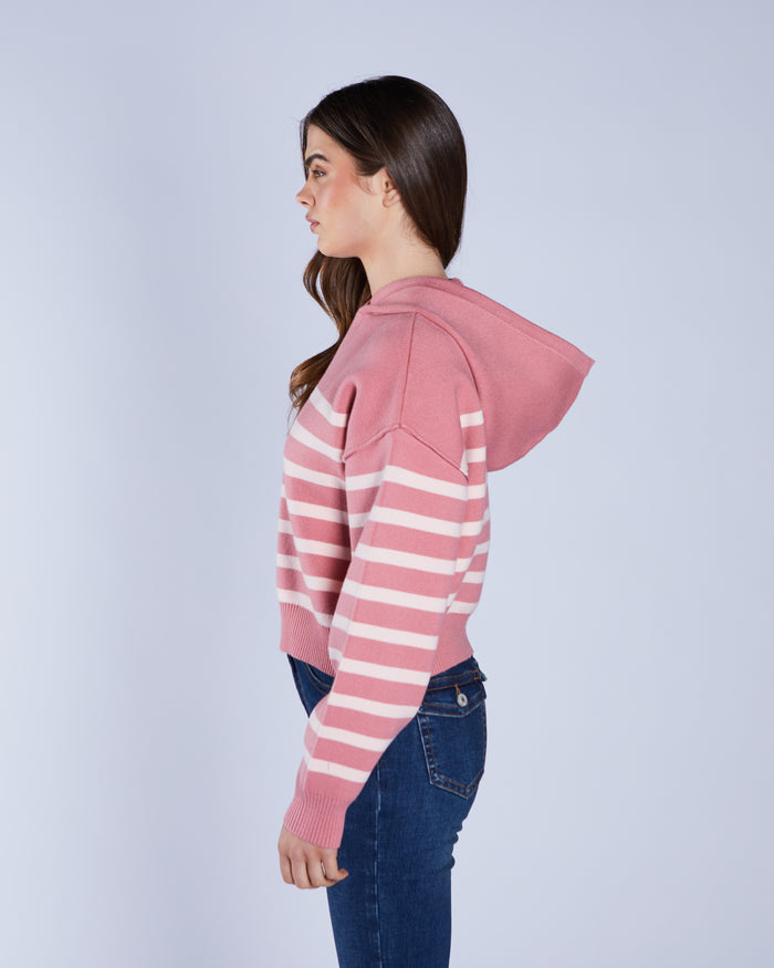 Bibi Knit Blused Rouje