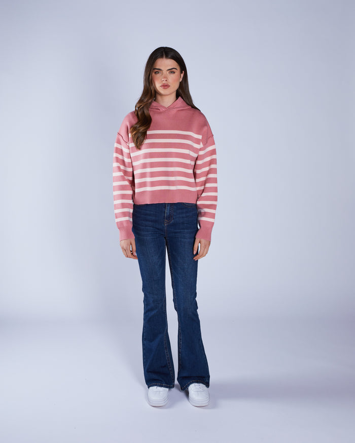 Bibi Knit Blused Rouje