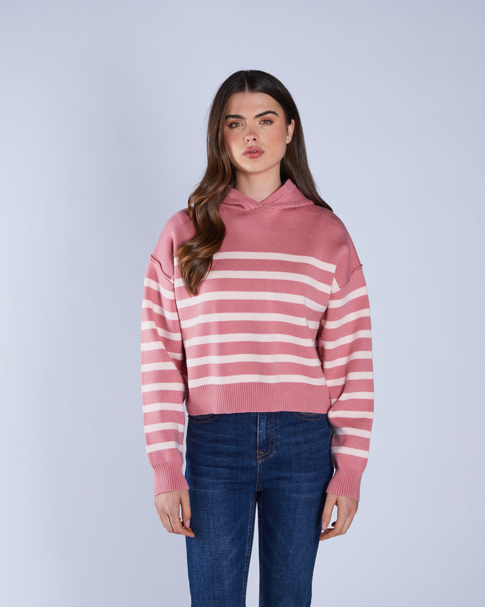 Bibi Knit Blused Rouje