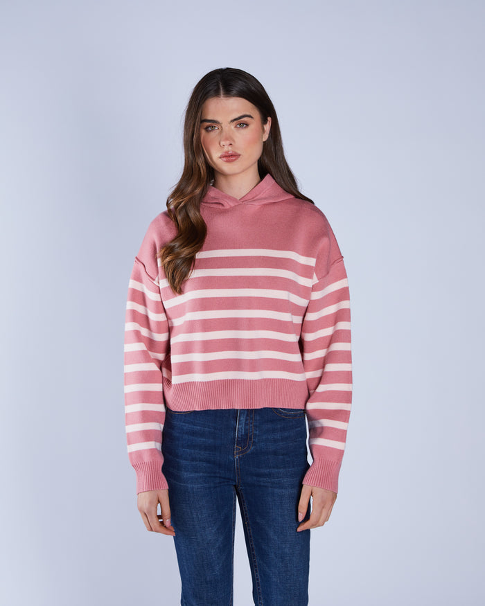 Bibi Knit Blused Rouje