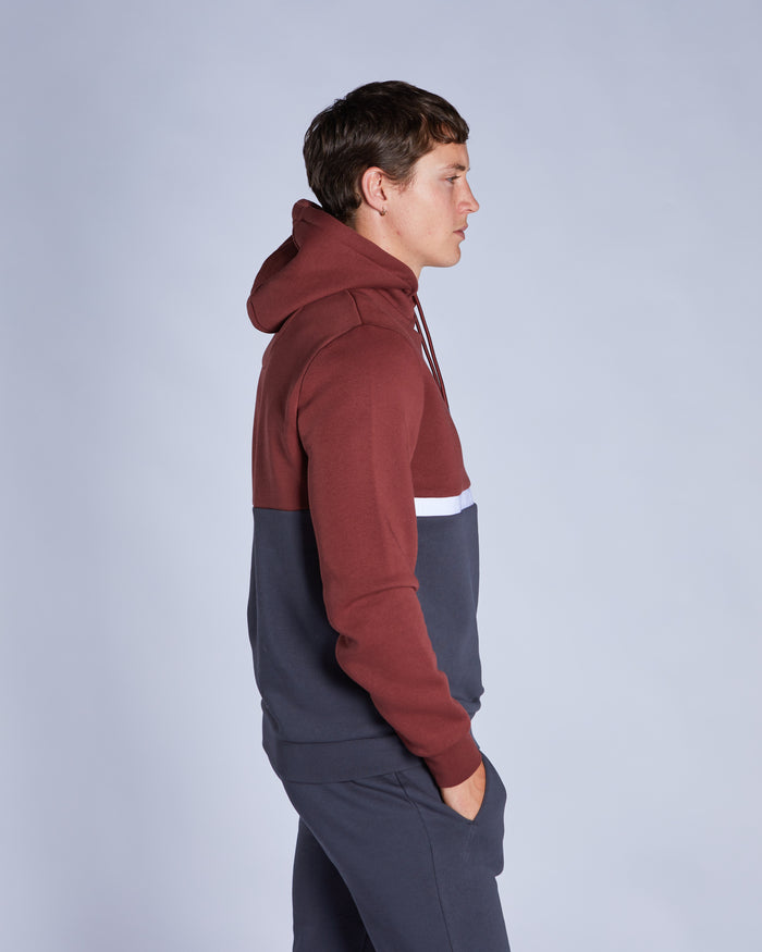 Blaise Hoodie Brick Red