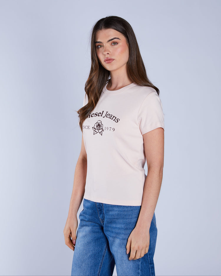 Bowie Tee Rose Petal