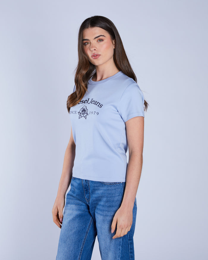 Bowie Tee Cloudy Blue