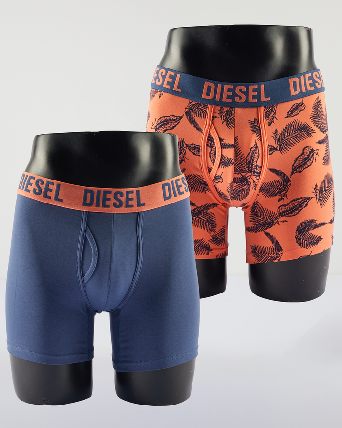 Keanu Boxer Indigo Navy/Salmon