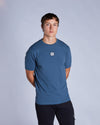 Brock Tee Steel Blue