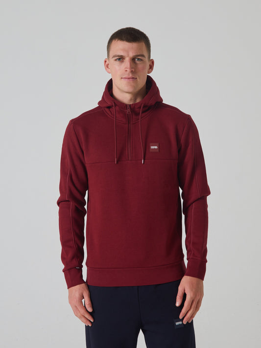 Byron Half Zip Red Plasma