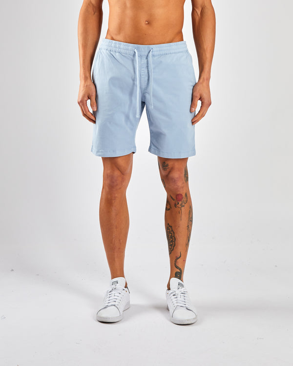 Baron Drawcord Short Blue Fog