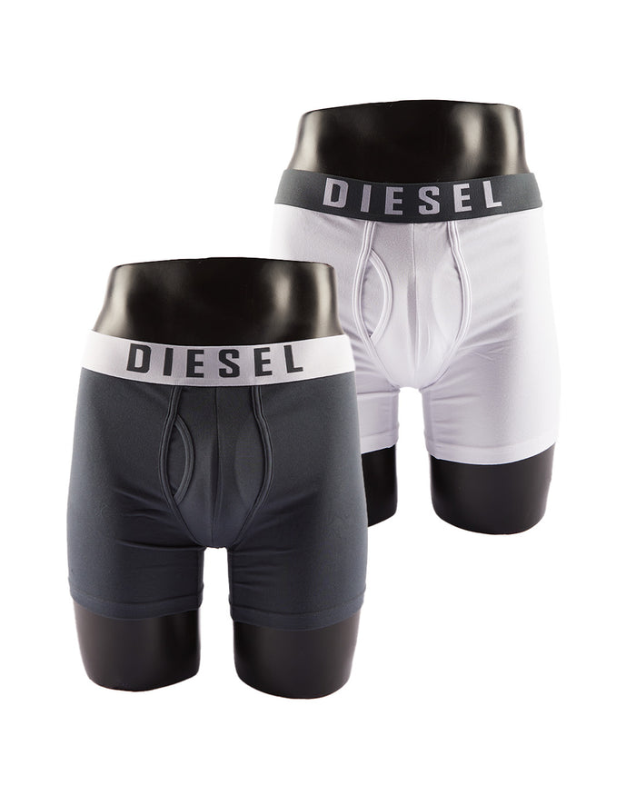 Quinlin Boxers White / Petrol
