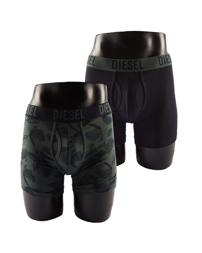 Keanu Boxer Indigo Midnight Blue/Green