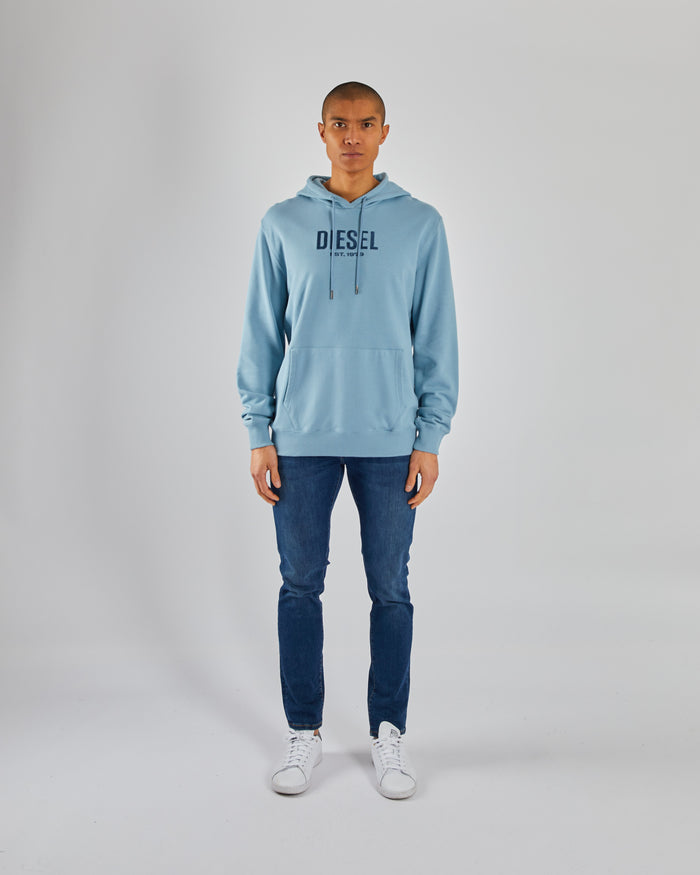 Buckley Hoodie Pebble Blue